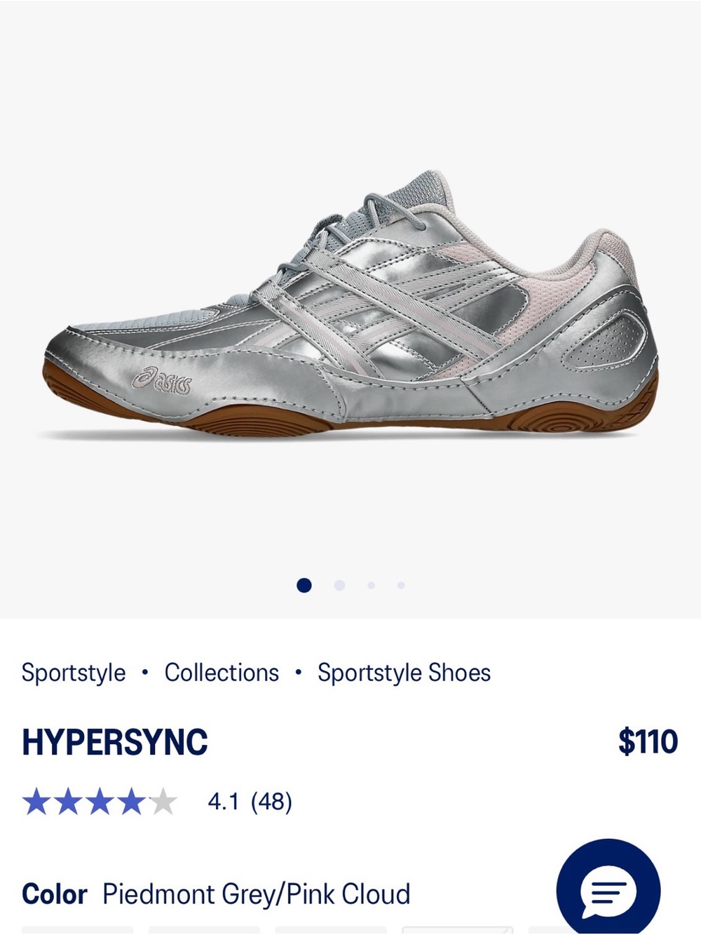 ASICS Hypersync Uninsex M4.5/W6. NWT